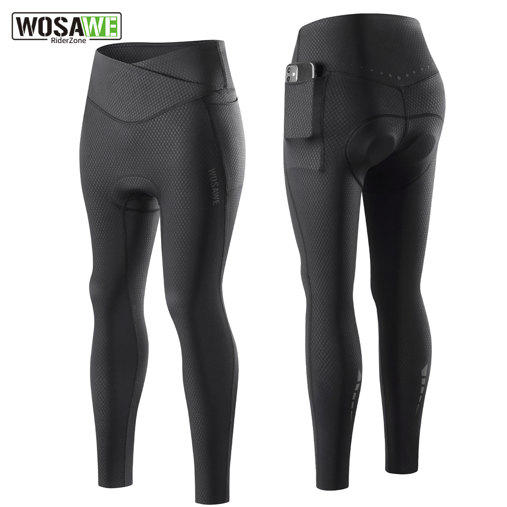 Mountain Biking Pants Women - WOSAWE Woman Summer Cycling Pants Shockproof