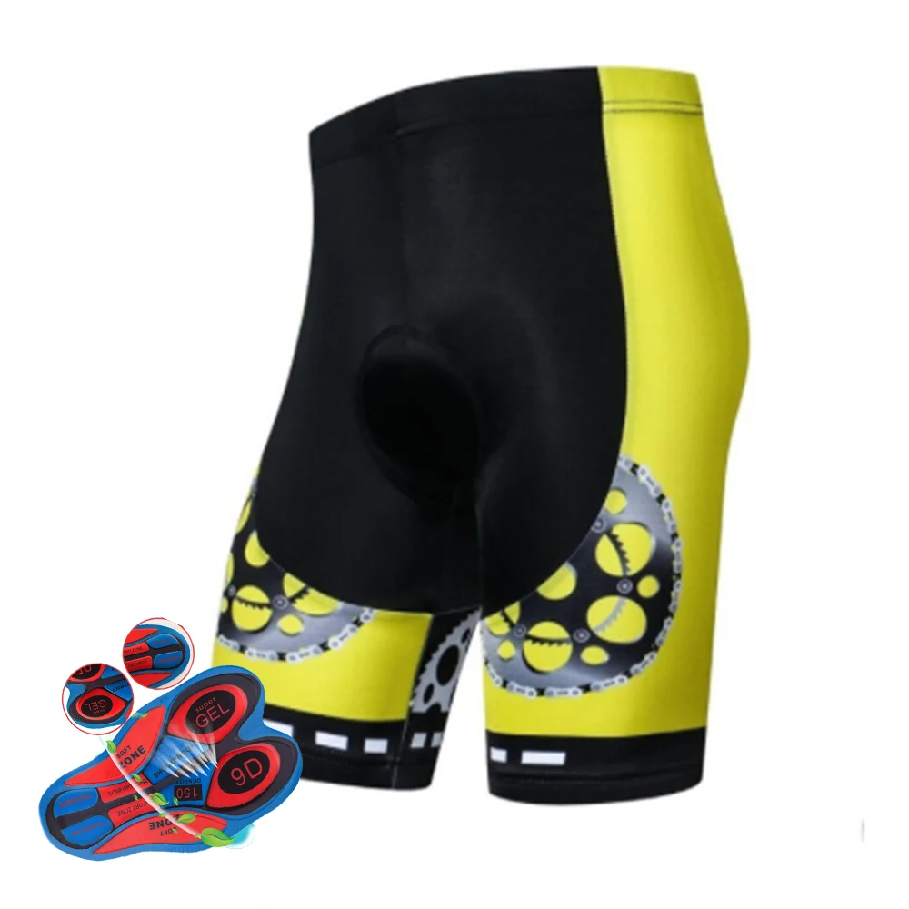 Mountain Biking Pants Women - 9D Gel Padding Bicycle Tights New