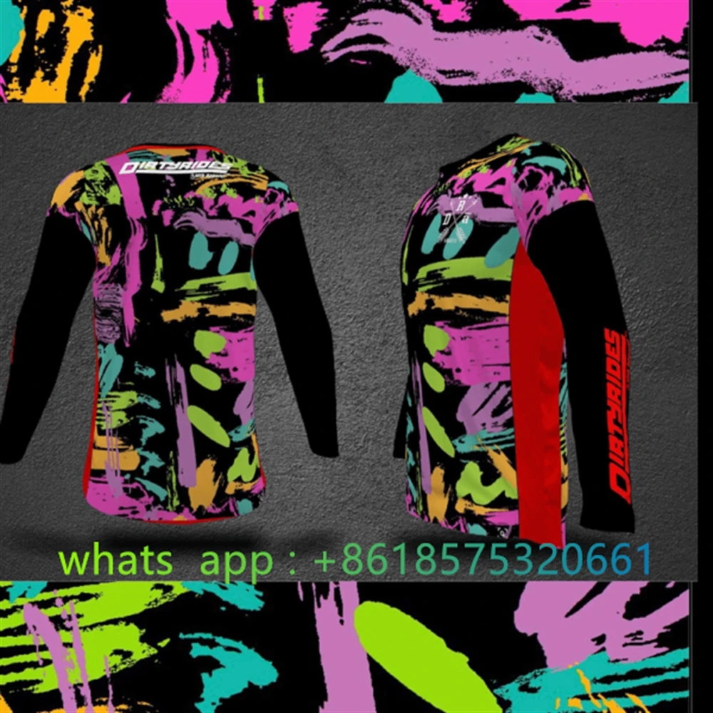 Enduro Moto Bicycle Jersey Sle - Mountain Biking Gear For Men 评论和价格