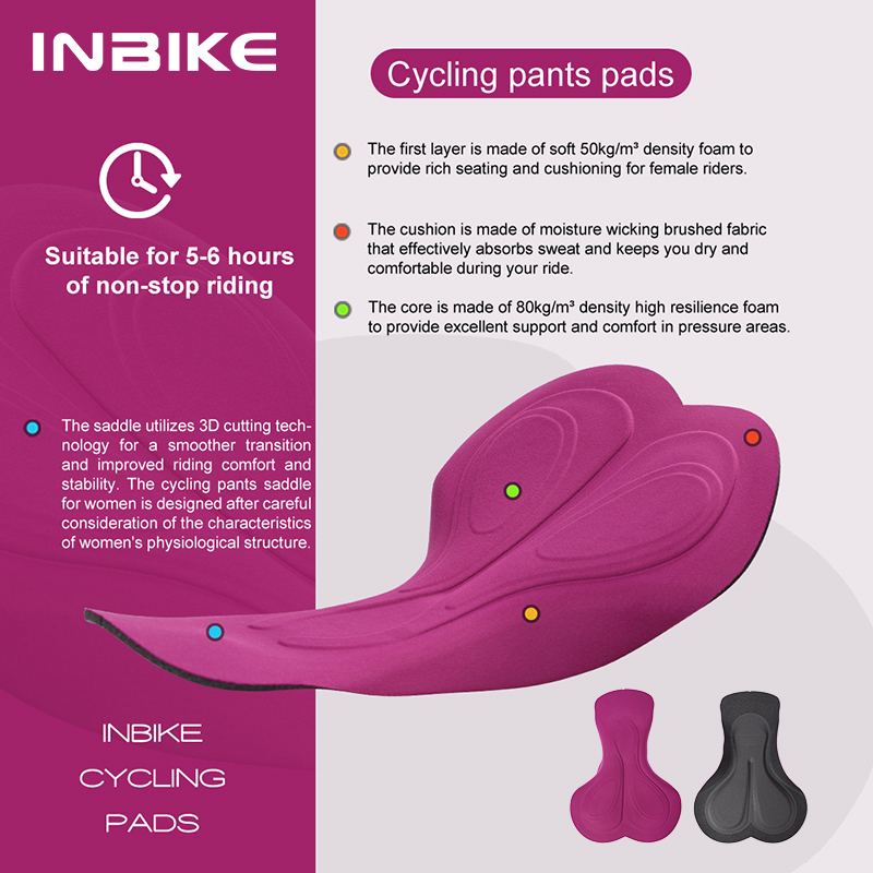INBIKE Women's Bike Shorts Pad - Mountain Biking Pants Women 评论和价格