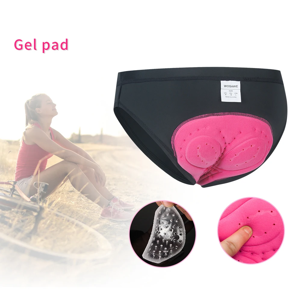 Women Cycling Underwear 3D Pad - Mountain Biking Underwear 评论和价格
