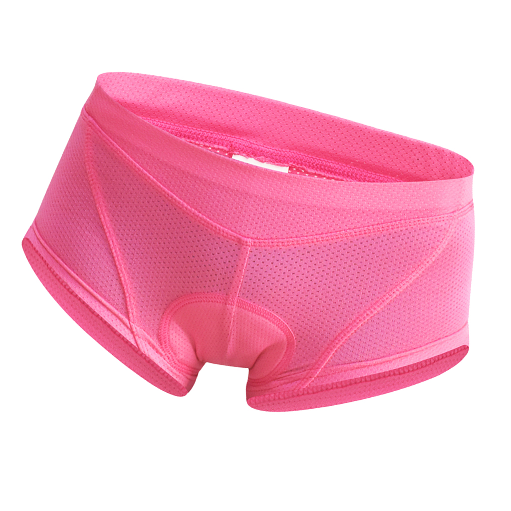 Gel Padded Cycling Underwear f - Mountain Biking Pants Women 评论和价格