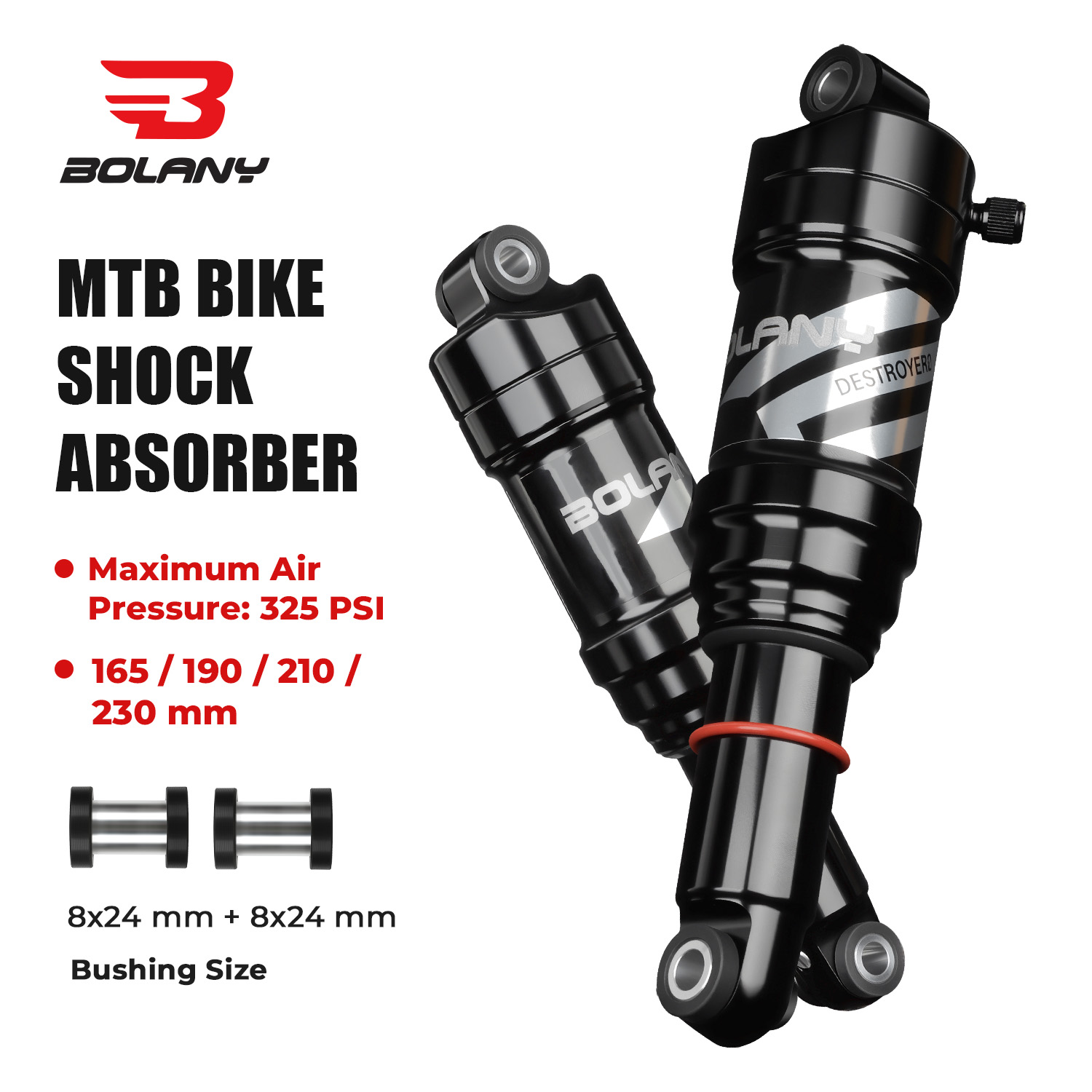 BOLANY Mountain Bike Air Rear  - Mountain Biking Videos 评论和价格