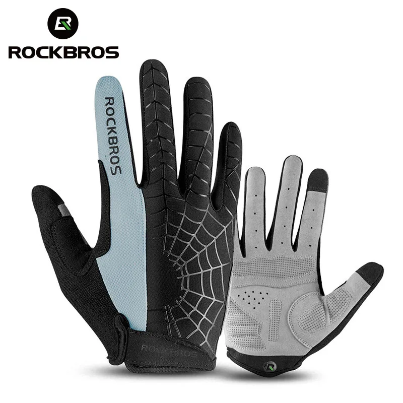 ROCKBROS Spring Cycling Gloves - Mountain Biking Gear For Men 评论和价格