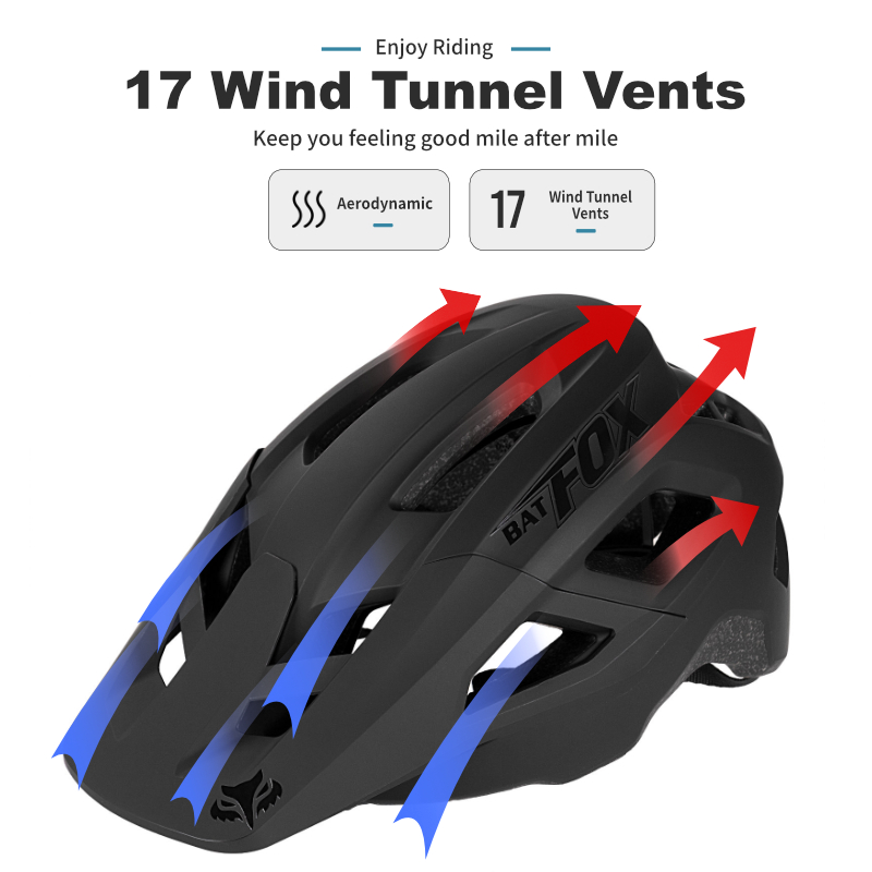 BATFOX Mountain Bike Helmet Ca - Mountain Biking Gear For Men 评论和价格
