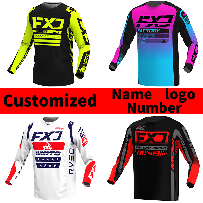 FXJ Motocross jersey Off road  - Mountain Biking Videos 评论和价格