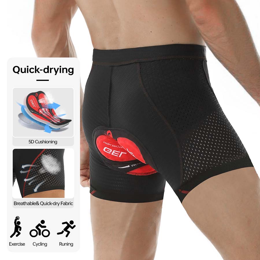 X-TIGER Men's Cycling Underwea - Mountain Biking Underwear 评论和价格